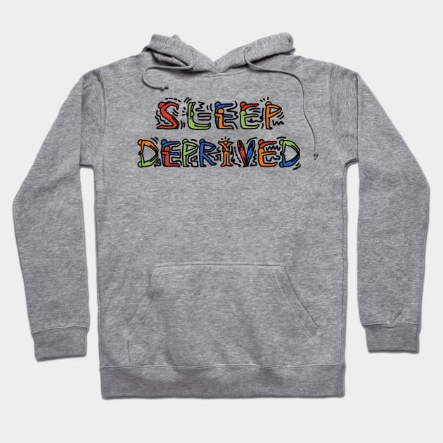 Sleep deprived pop art Hoodie by ballooonfish